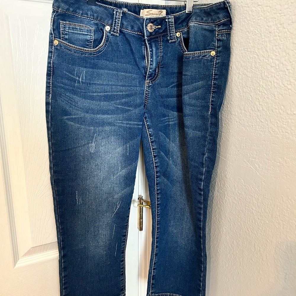 Seven brand cropped jeans